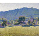 Репродукции на картини: Замъкът Комбла, долината (1887) – Пол Синяк